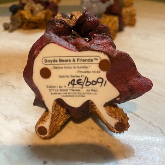 Boyds Bears & Friends vintage collection the stage nativity - Picture 13 of 14